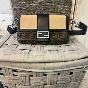 Fendi strap pocket book and fanny pack